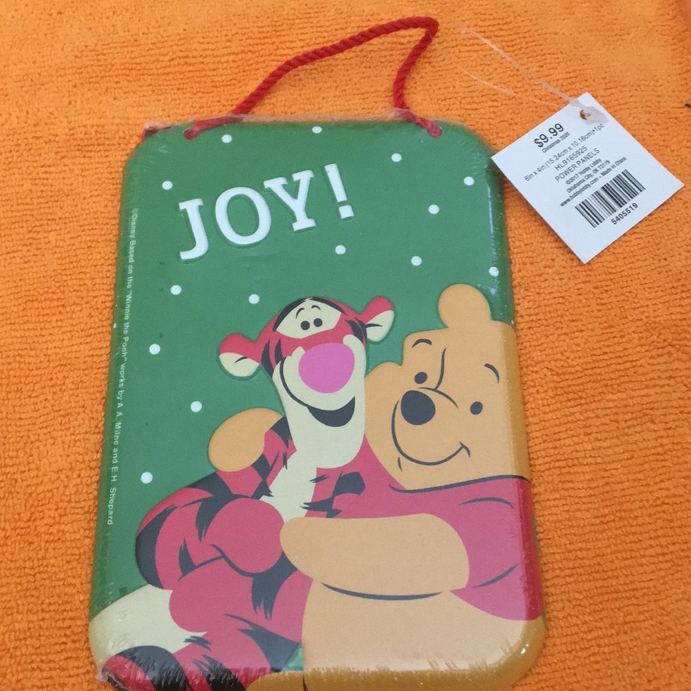 NWT Disney Winnie the Pooh ornament/picture